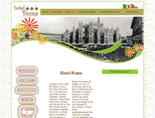 Tablet Screenshot of hotelpoma.com